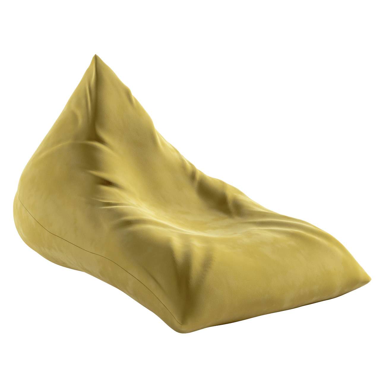 Pouf-couch Posh Velvet - olive green