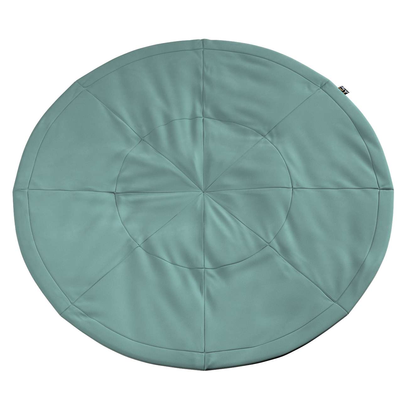 Round mat - 130cm (Posh Velvet) - dusty mint green
