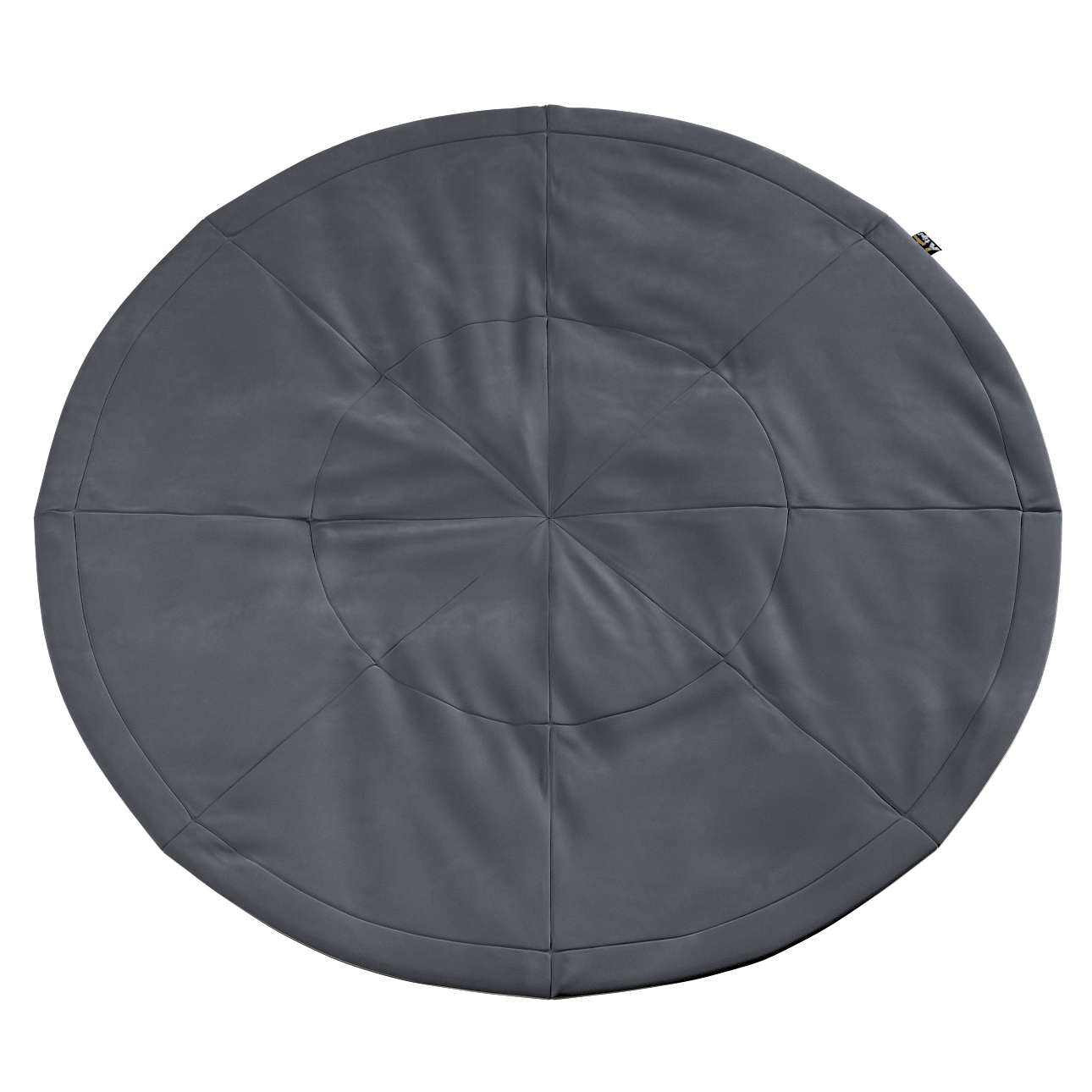 Round mat - 130cm (Posh Velvet) - graphite grey