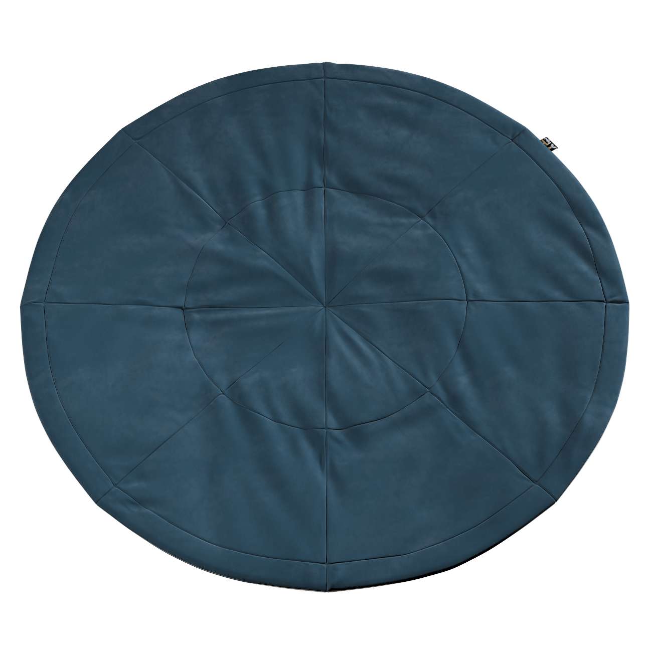Round mat - 130cm (Posh Velvet) - dark blue