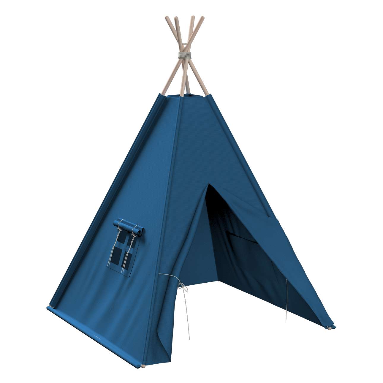 Tipi - 110x110x155cm (Cotton Story) - dunkelblau