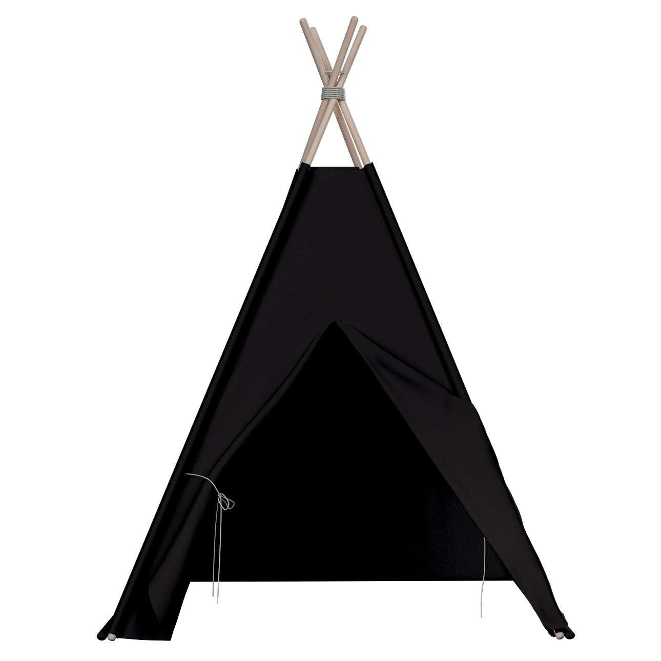 Tipi - 110x110x155cm (Cotton Story) - schwarz