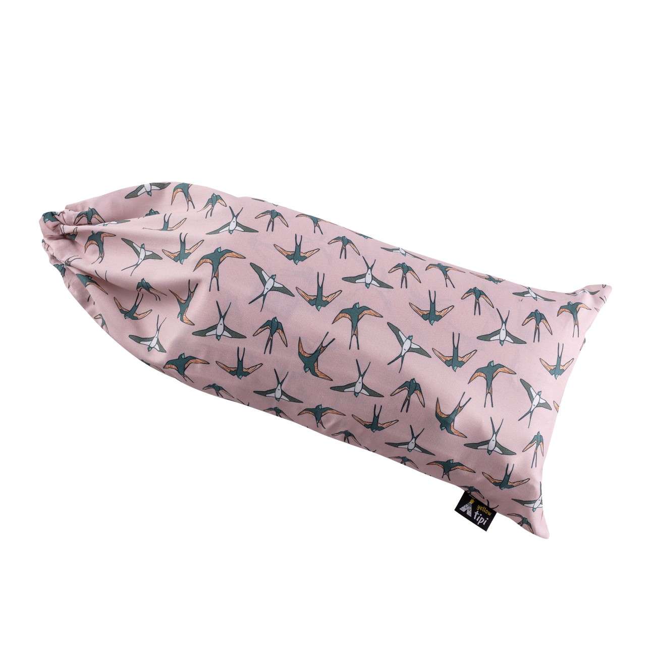 Toddler sleeping bag Pink & Swallows - 65 x 100 - pink