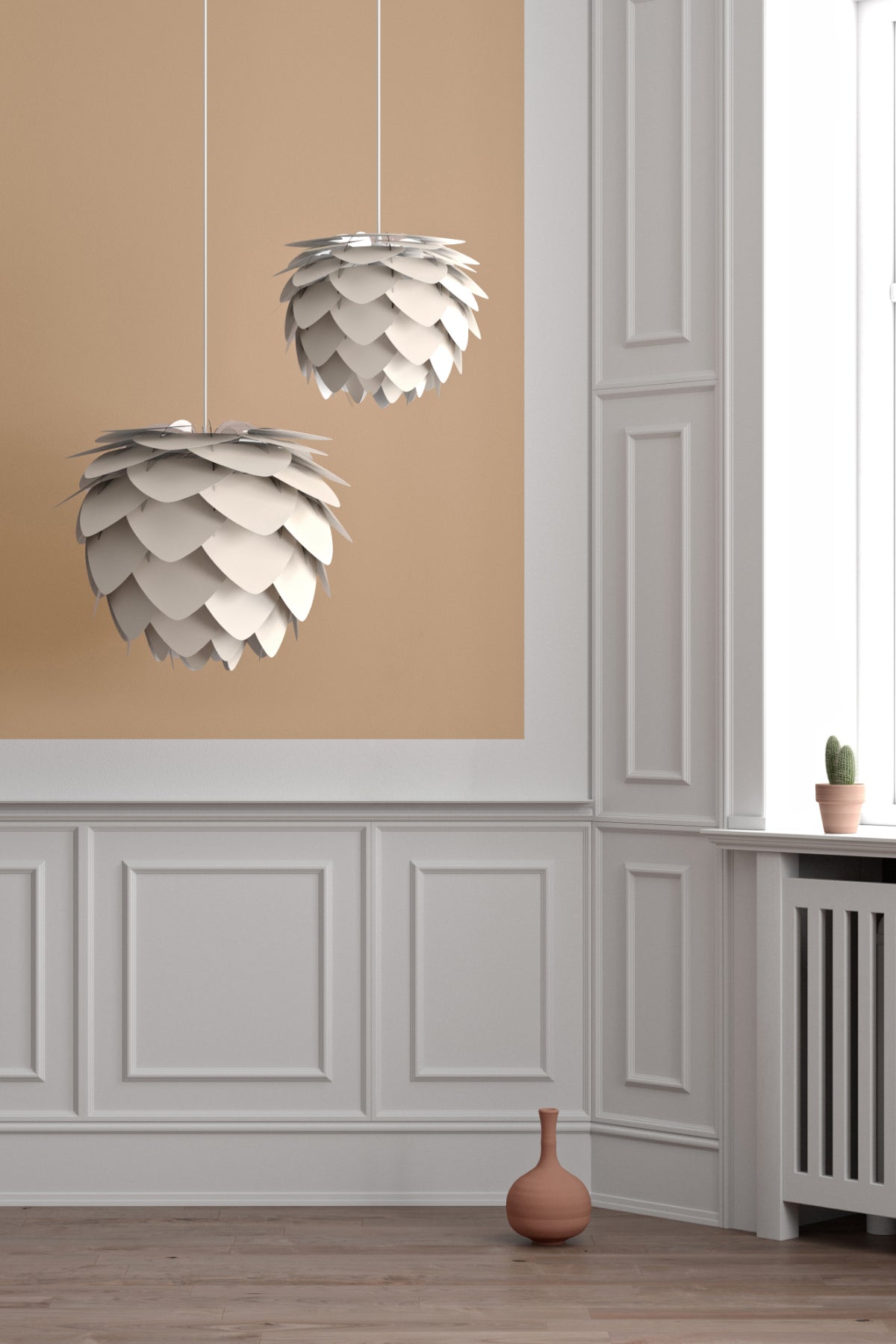 ALUVIA Pearl White Pendant Light