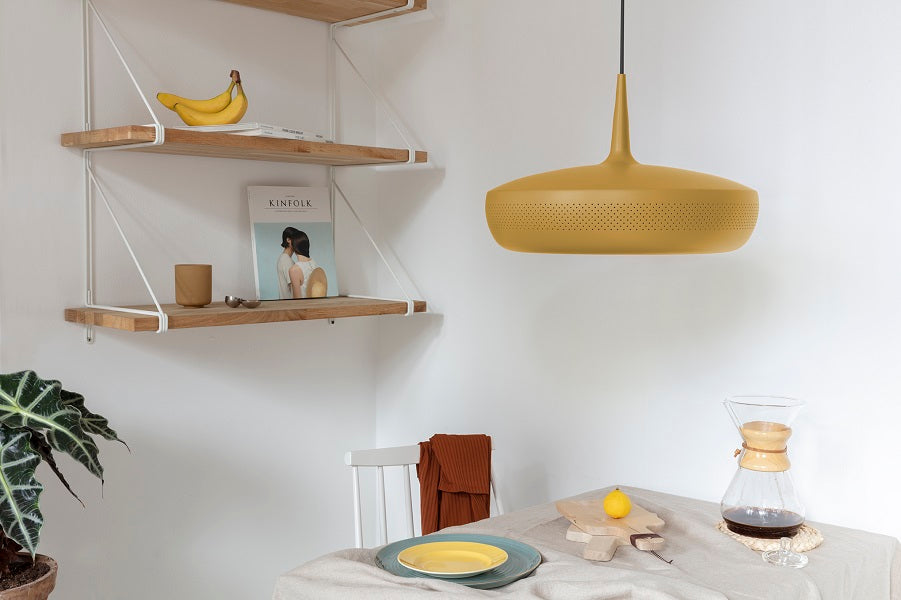 CLAVA DINE Pendelleuchte, Ocker