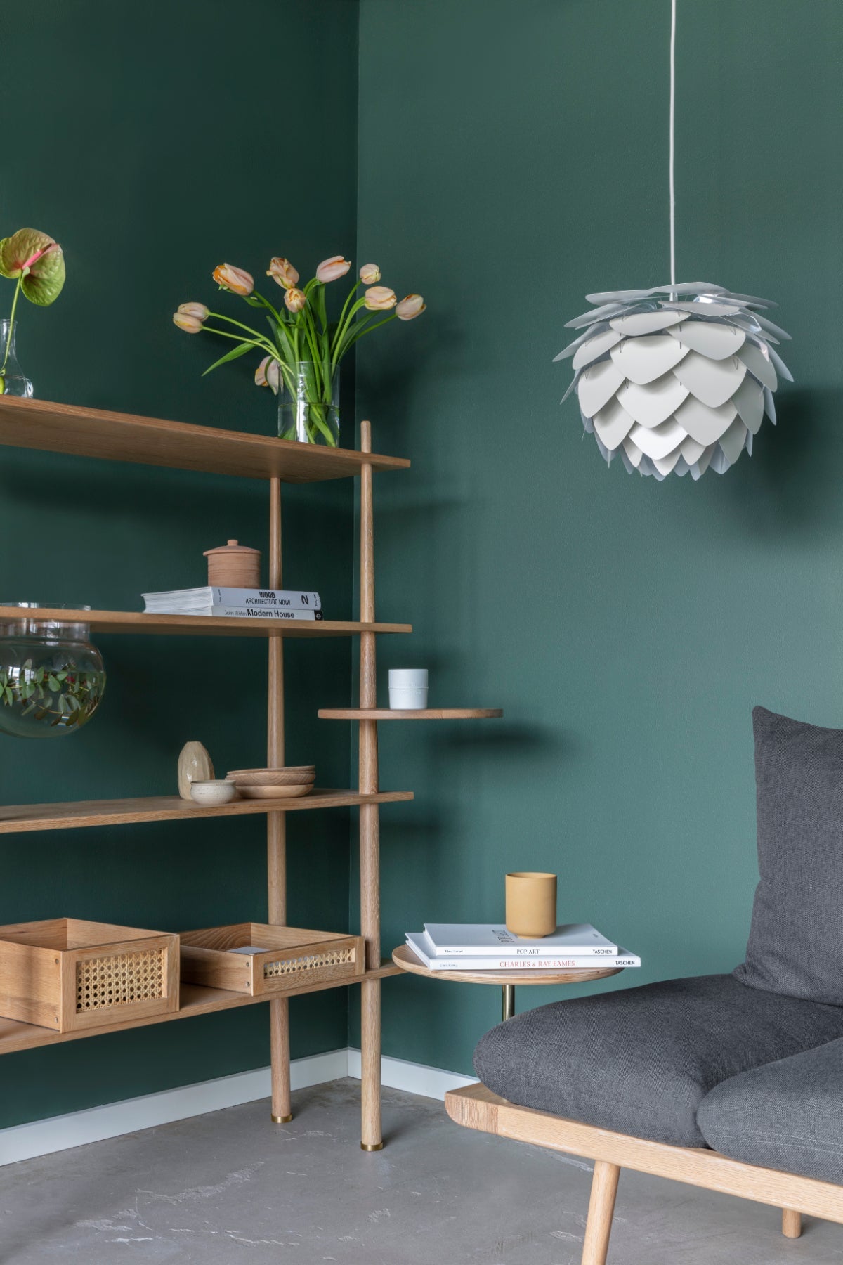 ALUVIA Pearl White Pendant Light