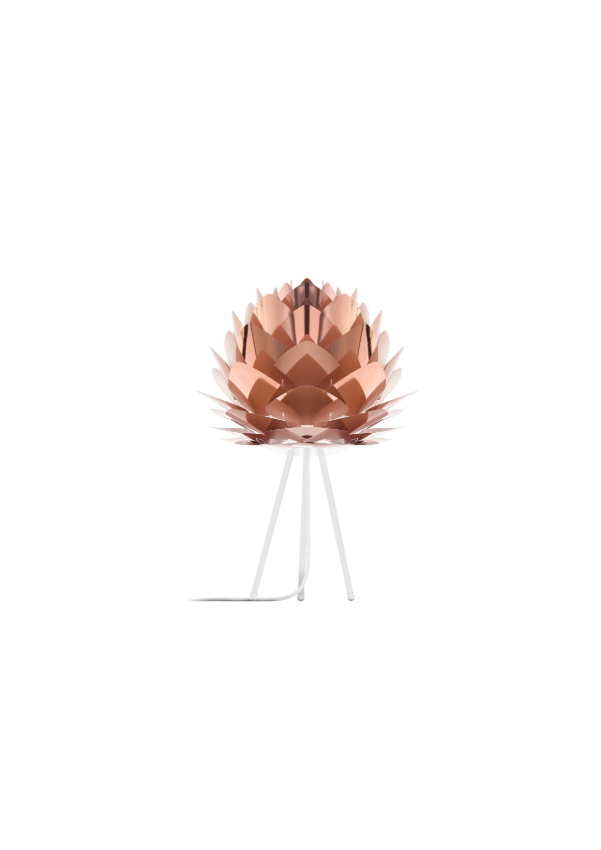 SILVIA Tischlampe aus Kupfer
