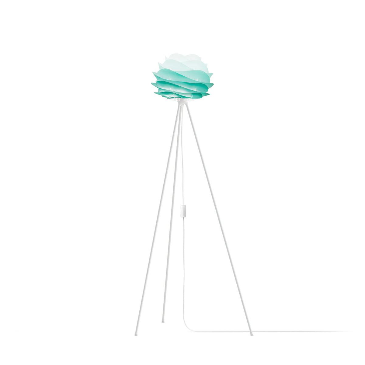 CARMINA Türkis Stehlampe