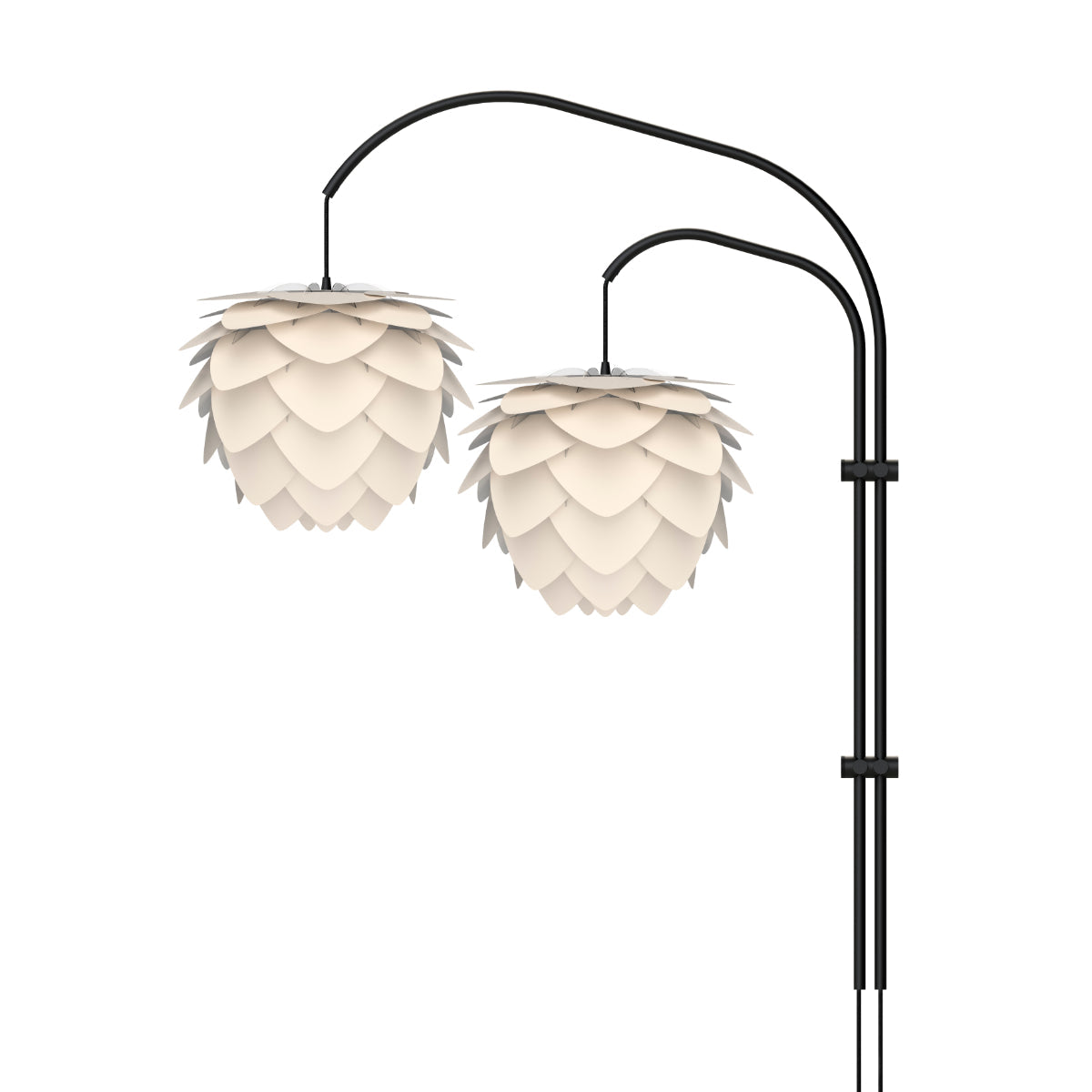 ALUVIA Willow Pearl White Wandleuchte