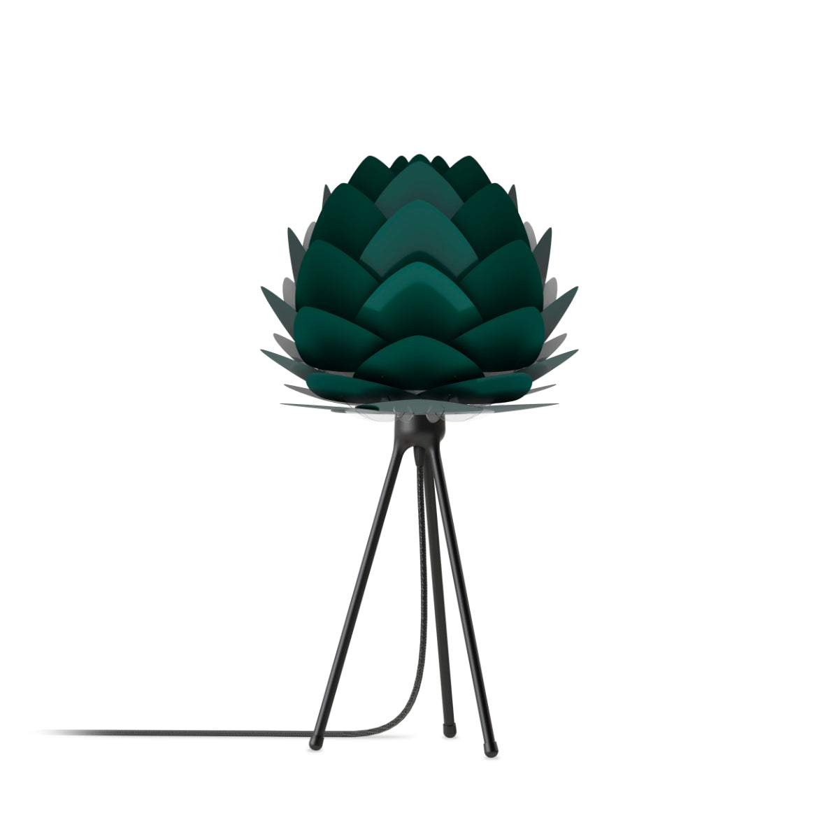 Tischlampe ALUVIA Waldgrün