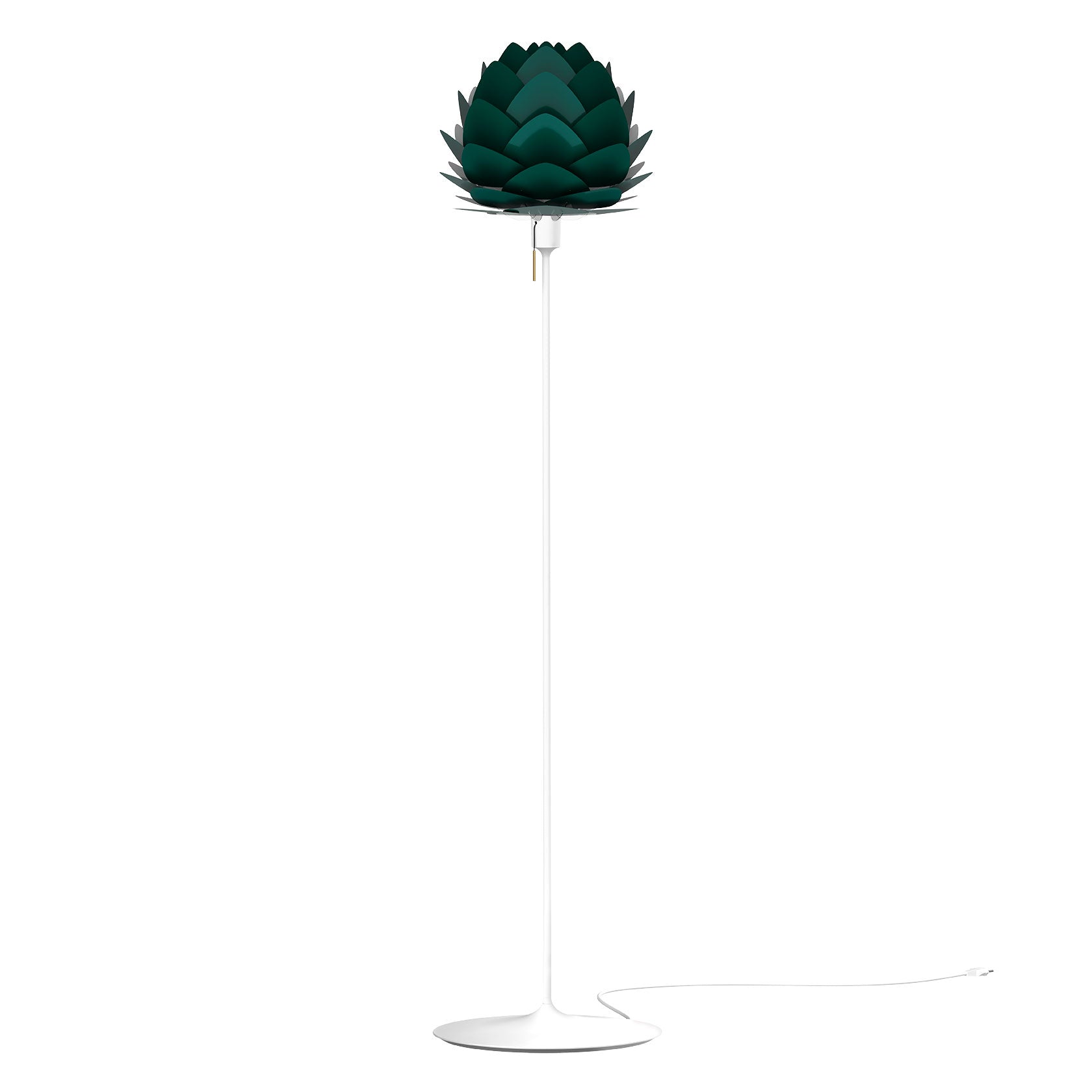 ALUVIA Waldgrüne Stehlampe