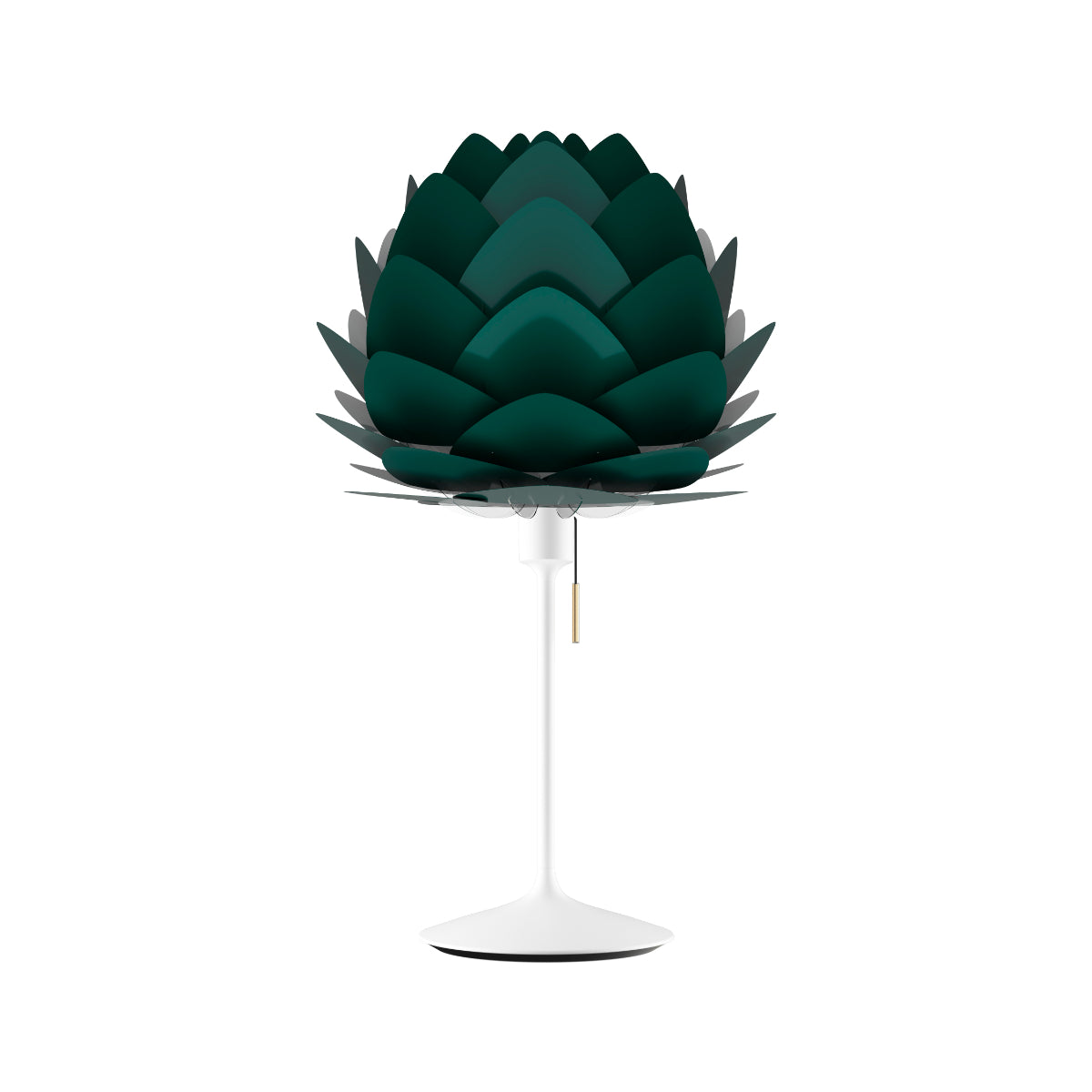 Tischlampe ALUVIA Waldgrün