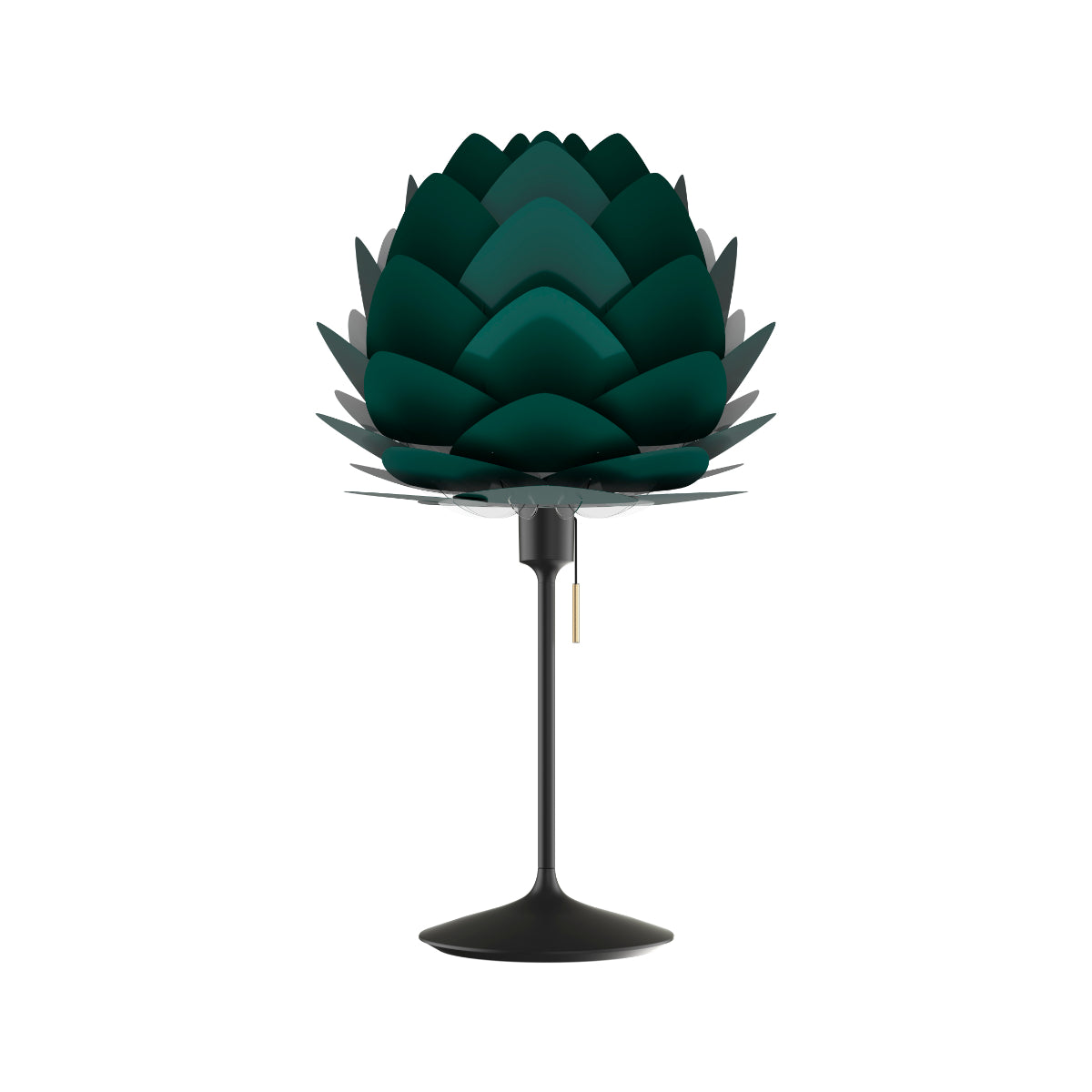 Tischlampe ALUVIA Waldgrün