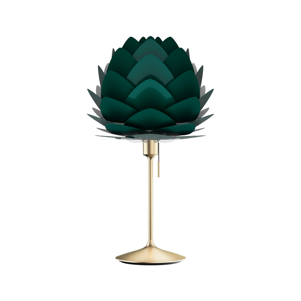 Tischlampe ALUVIA Waldgrün