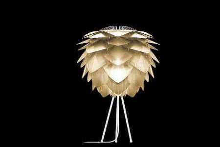 SILVIA Brushed Brass Table Lamp, VITA Copenhagen- D40Studio