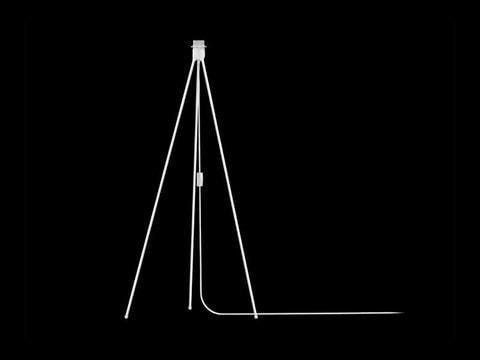 ALUVIA Safrangelbe Stehlampe