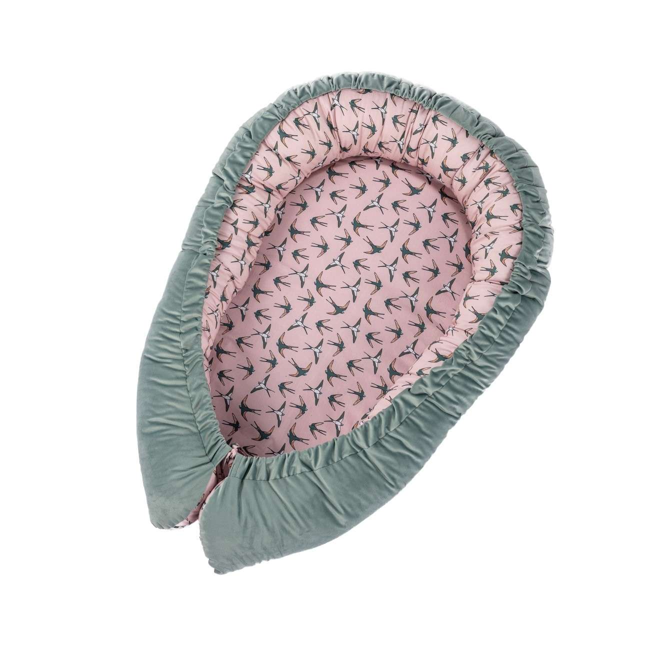 Velvet Nest Premium mint - 85x65cm - green