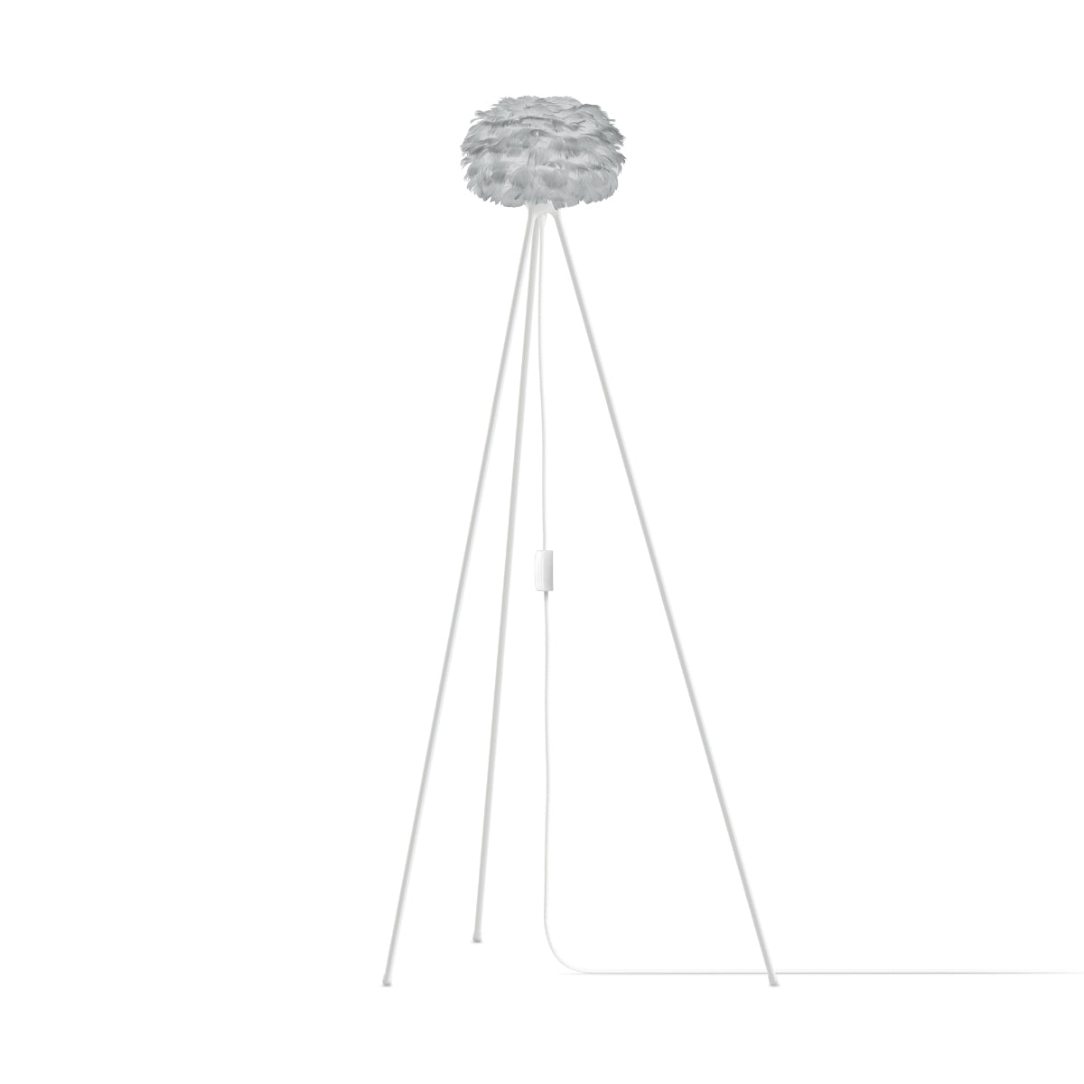 EOS Stehlampe, Hellgrau