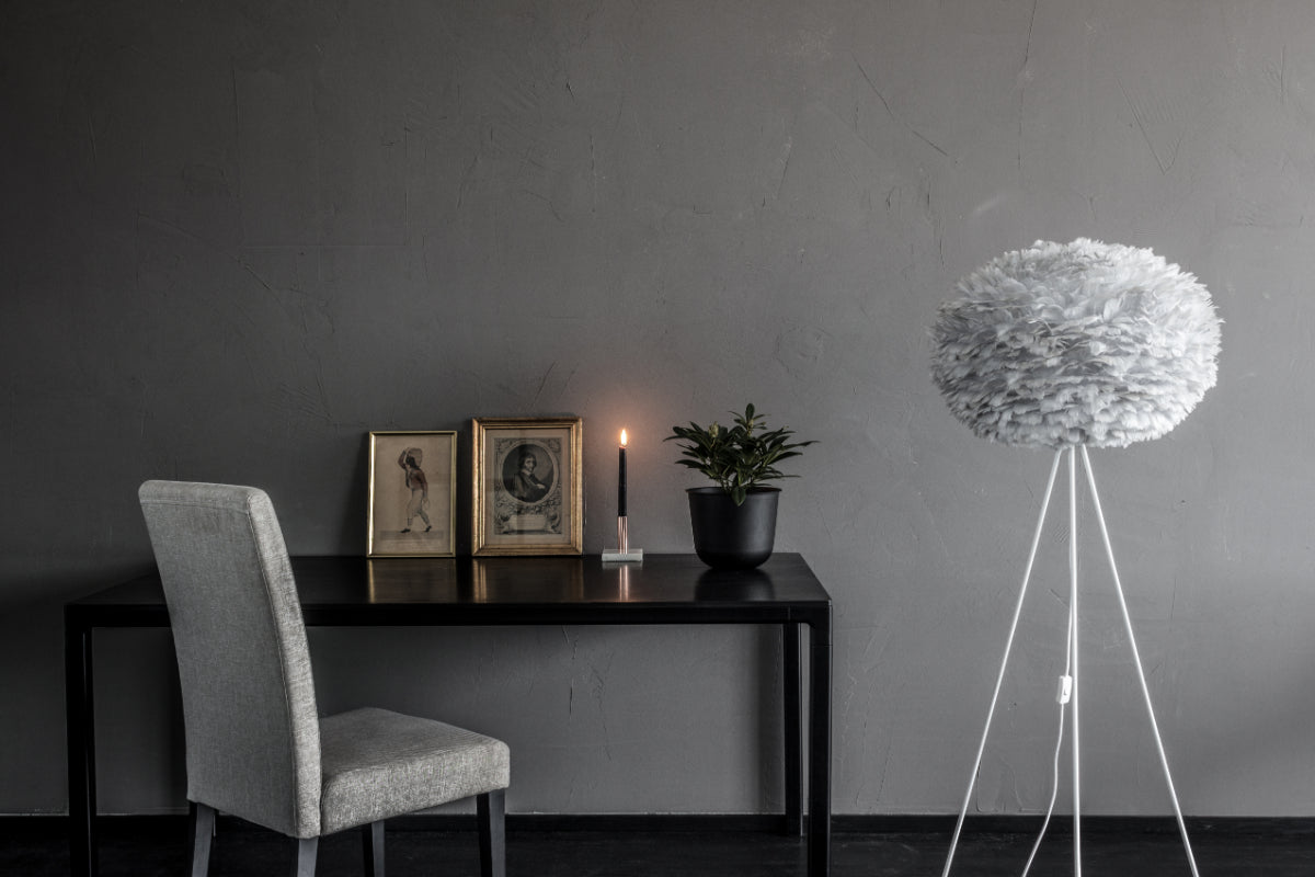 EOS Stehlampe, Hellgrau